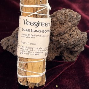 Baton de sauge blanche cannelle Effet réconfortant
