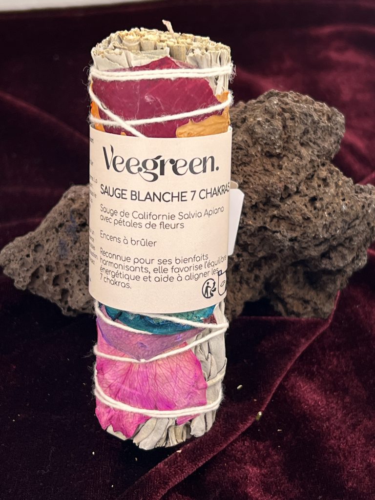 Baton de sauge blanche 7 chakras effet harmonisant