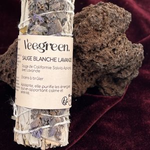 Baton de sauge blanche lavande effet apaisant