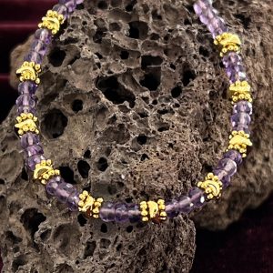 Bracelet Chikitsa amethyste naturelle